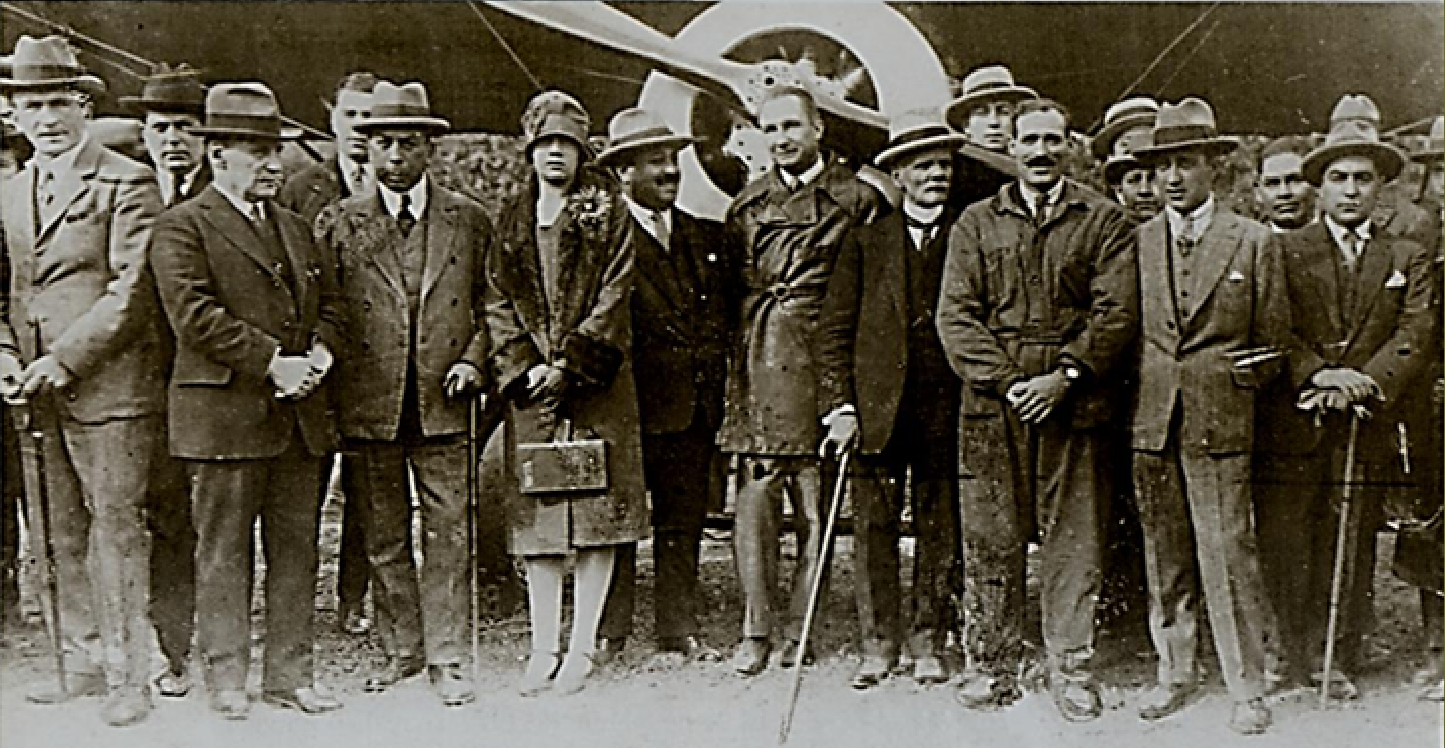 Inauguración de la Primera empresa de Correo Aéreo en Chile